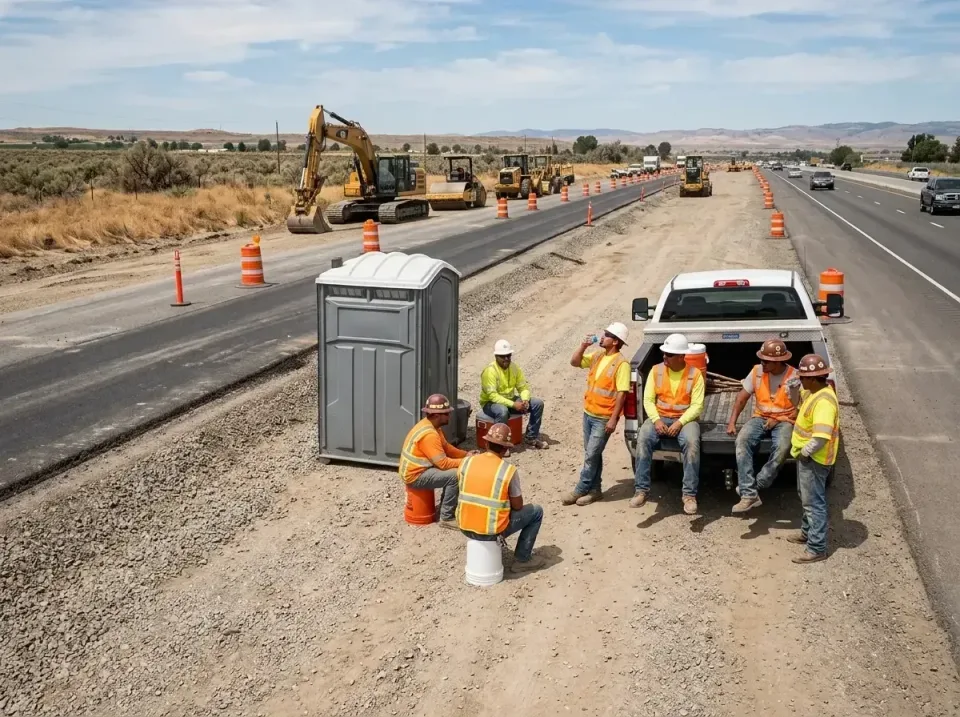 highway-road-construction-crew-007 — frequently asked questions, Porta Potty and Restroom Rentals in Brookdale, NJ